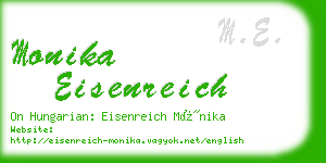 monika eisenreich business card